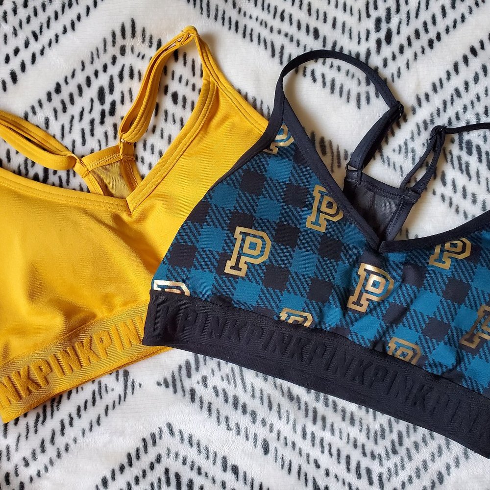 PINK Victoria Secret ULTIMATE LIGHTLY LINED SPORTS BRAS